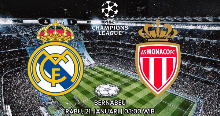 皇家马德里对阵摩纳哥欧冠联赛