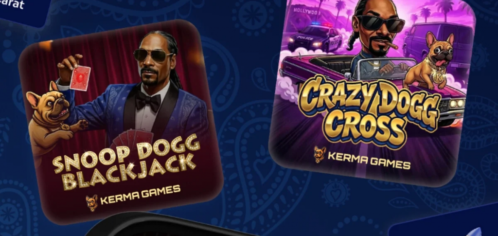 Snoop Dogg主题抽奖赌场应用界面