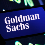 高盛标识出现在手机屏幕，聚焦预测市场话题