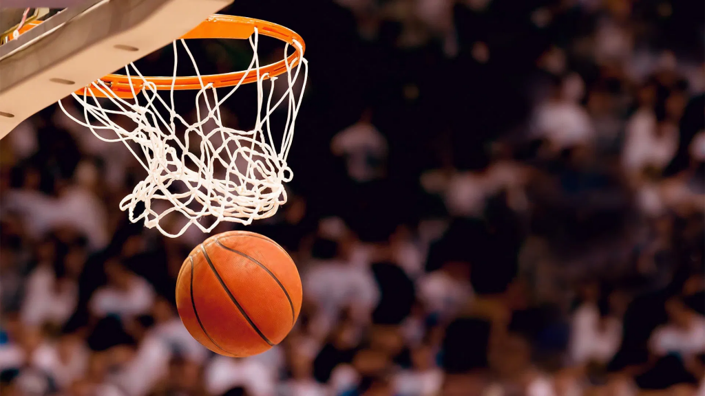 篮球入网瞬间象征体育博彩调查背景