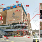 拉斯维加斯大道克伦威尔酒店外观与范德普酒店改造规划示意图