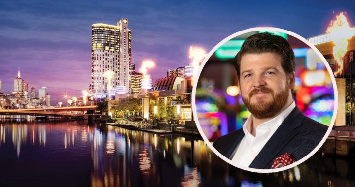 墨尔本皇冠夜景与新任首席营销官履新形象照