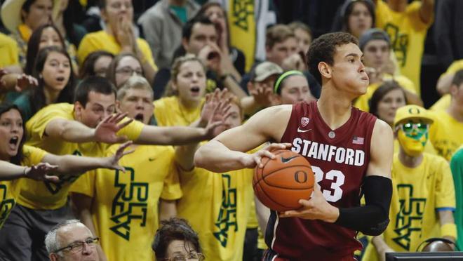 斯坦福时期鲍威尔持球突破,大学篮球生涯