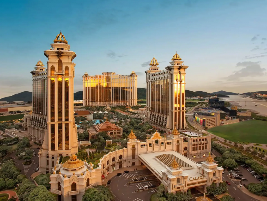 银河综合度假村全景,澳门博彩运营商焦点