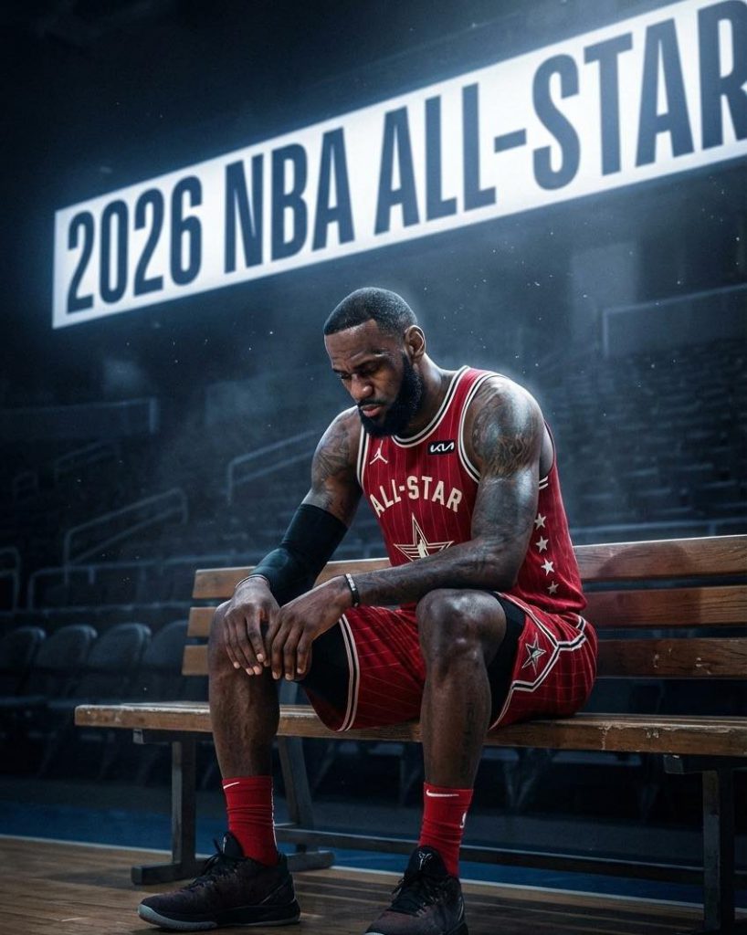詹姆斯无缘本赛季全明星首发,他创造的连续21年全明星首发纪录就此终结