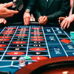 澳门博彩监管配图 轮盘赌桌与筹码场景