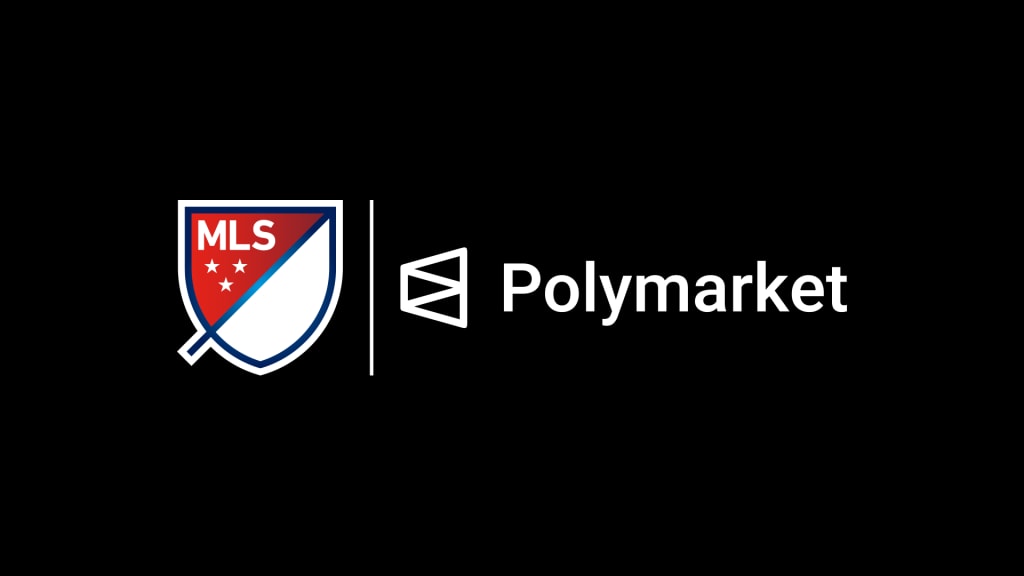 MLS与Polymarket标志并列 展示官方预测市场合作关系