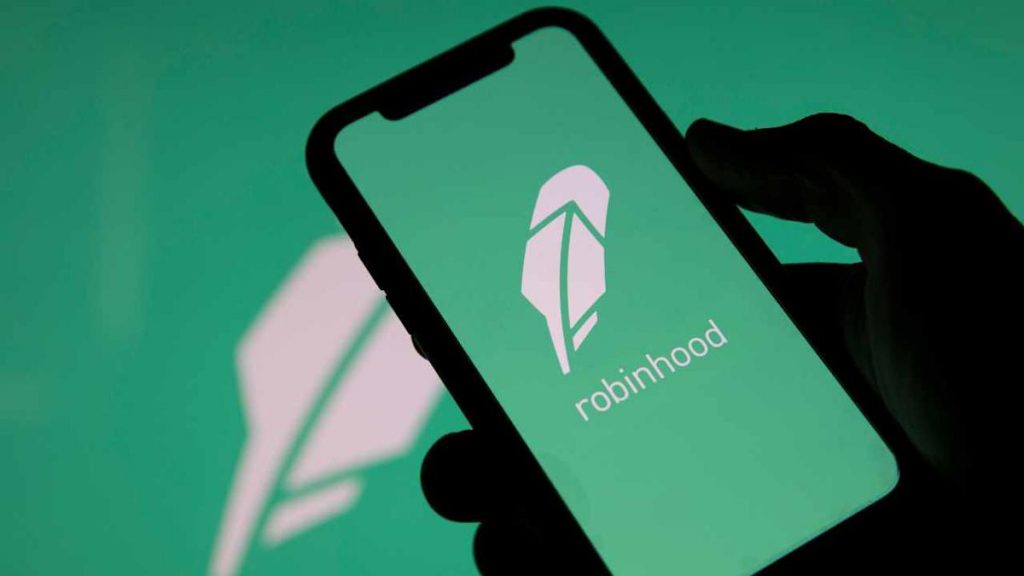 手机显示Robinhood标识 预测市场功能相关