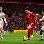 焦点英超利物浦战利兹联拼抢镜头