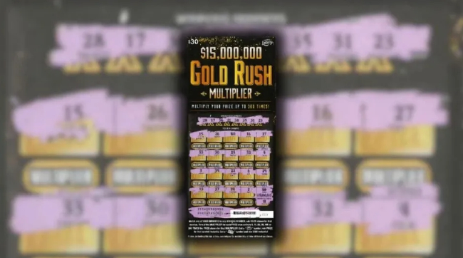 Gold Rush刮刮乐1500万美元头奖票面