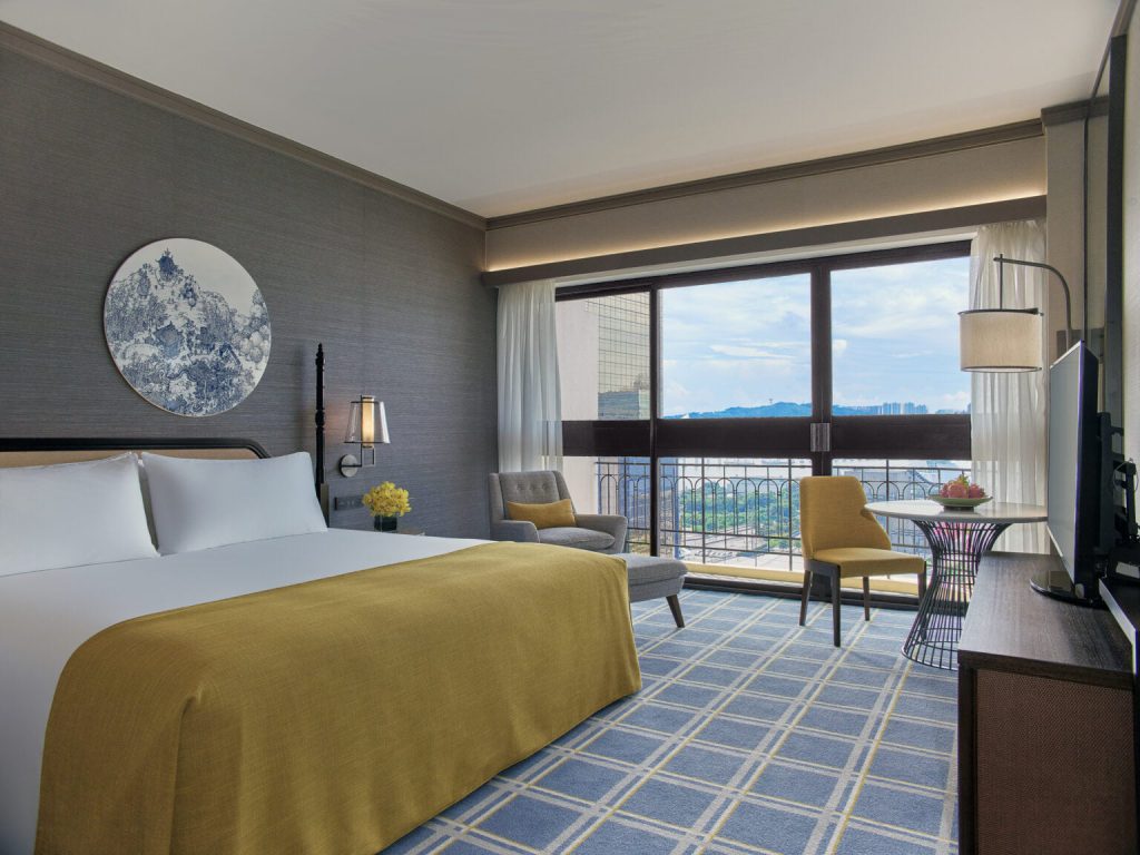 澳门雅辰酒店客房内景融合葡澳艺术设计