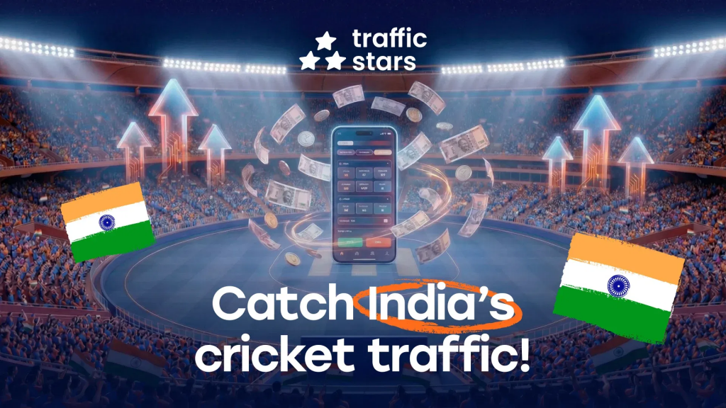印度板球赛事移动流量增长示意图