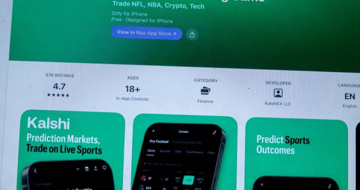 Kalshi预测市场应用界面展示