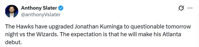 媒体报道库明加首秀状态截图