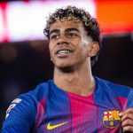 亚马尔身披巴塞罗那球衣庆祝进球 国王杯关键破门瞬间