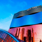 美高梅中国路氹城酒店玻璃幕墙外观