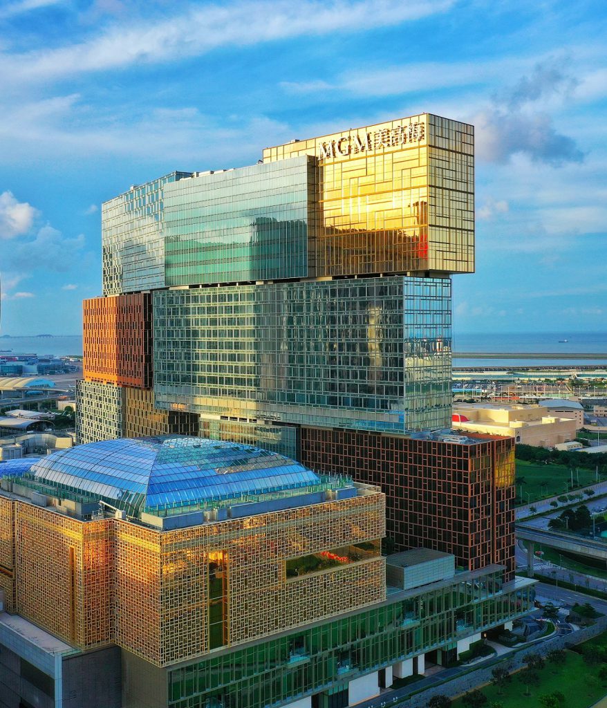 美高梅路氹城综合度假村全景建筑外观