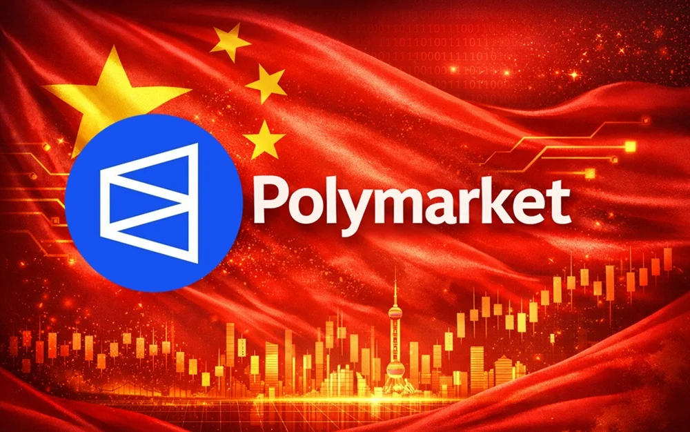 Polymarket中国市场扩张与监管背景示意图