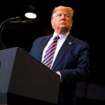 特朗普发表国情咨文演讲现场