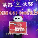 云南体彩大乐透1404万元大奖领奖现场