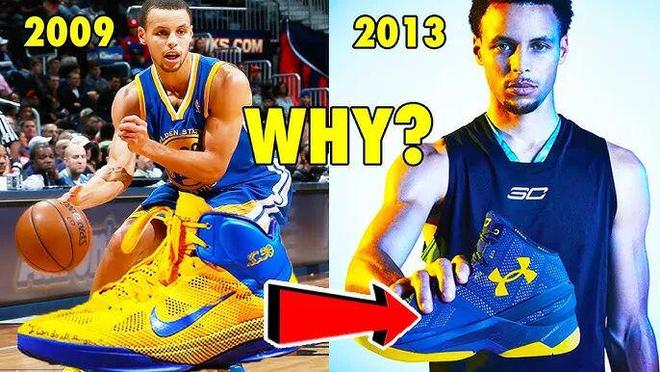 库里签名鞋发展历史对比图