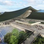 广州从化赛马场建筑设计效果图展示大型赛马综合体结构