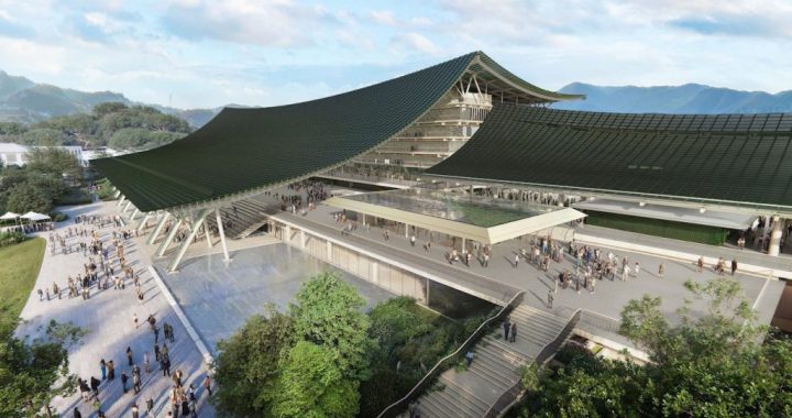 广州从化赛马场建筑设计效果图展示大型赛马综合体结构