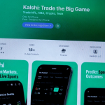 Kalshi应用界面展示预测市场交易功能画面