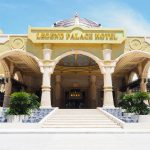 澳门传奇宫酒店外观展示赌场关闭后物业情况