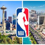 NBA扩军城市拉斯维加斯与西雅图城市对比图
