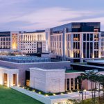 仁川百乐达斯城综合度假村外观夜景