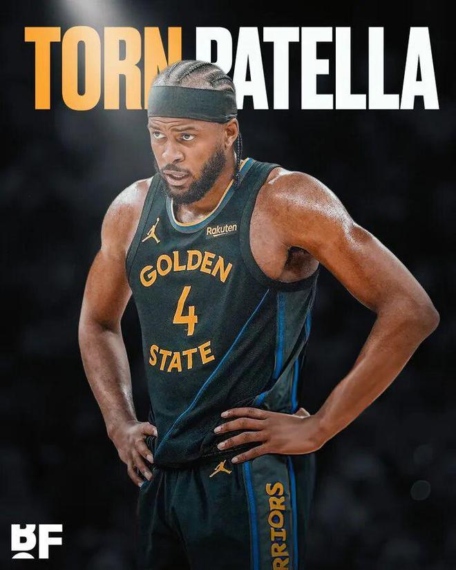 勇士穆迪膝伤严重表情特写画面