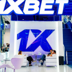 1xBet展会展位现场
