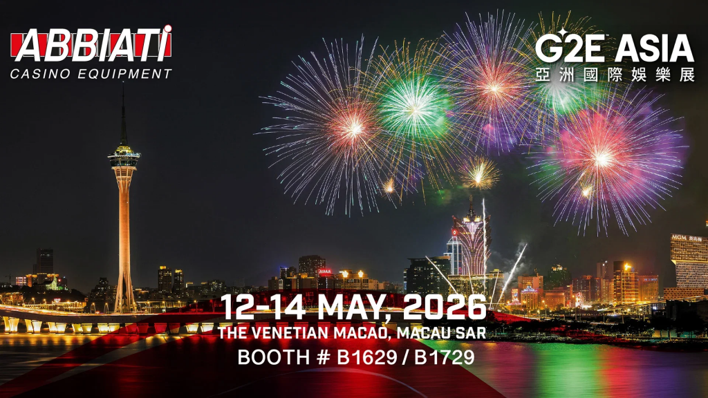 Abbiati参加G2E Asia 2026澳门展会