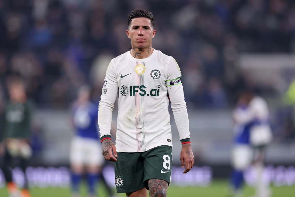 切尔西队长凯塞多比赛特写画面