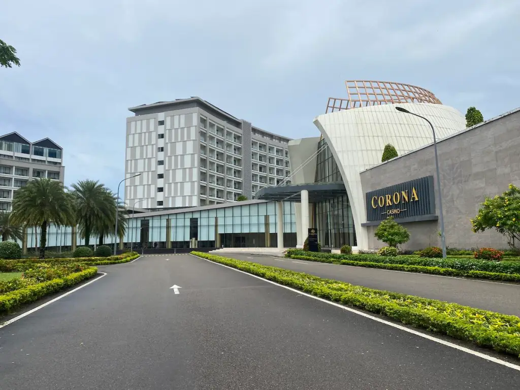 越南科罗娜赌场度假村入口建筑外观