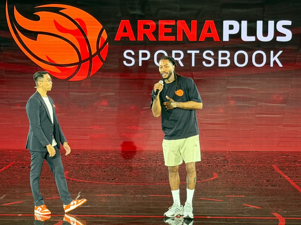 德里克·罗斯现身ArenaPlus发布会现场