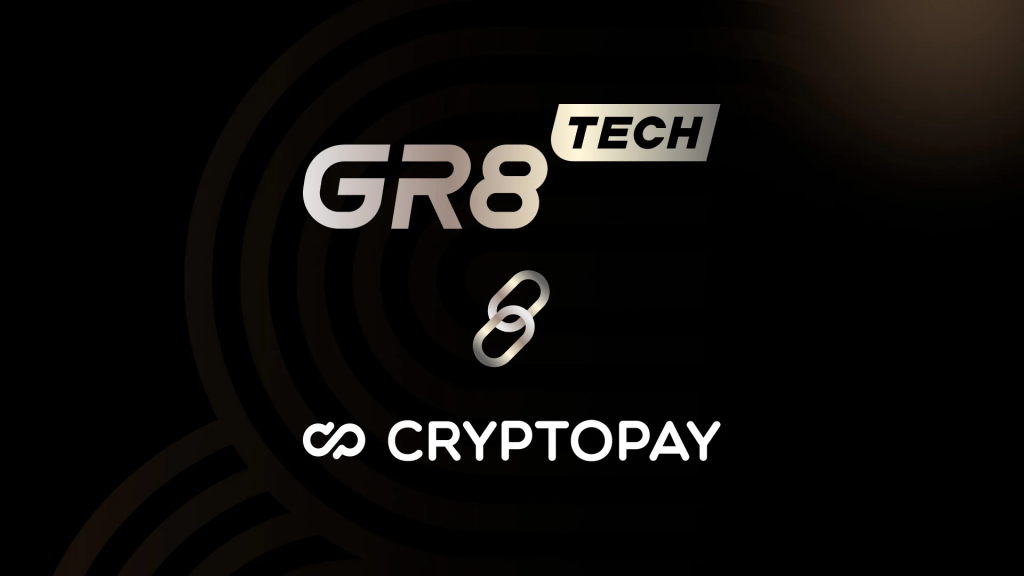 GR8 Tech与Cryptopay合作宣传图