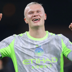 哈兰德庆祝曼城制胜进球