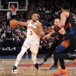 老鹰麦科勒姆突破尼克斯防线推进进攻