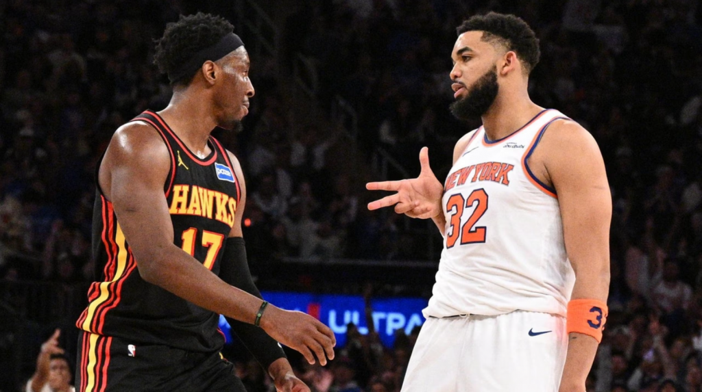 奥孔古与唐斯对位