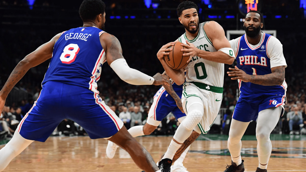 塔图姆突破76人防线