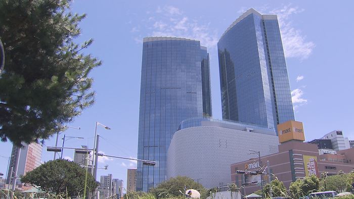 济州梦幻塔综合度假村外景与赌场物业画面