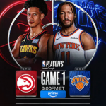 尼克斯老鹰季后赛首战海报