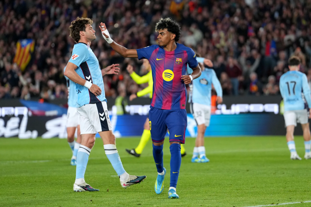 亚马尔对阵赫塔菲比赛照