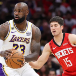 詹姆斯面对火箭防守