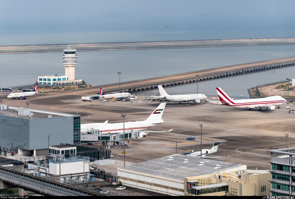 澳门国际机场停机坪资料图