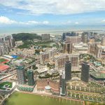 澳门博彩酒店群航拍与路氹城区全景