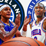 魔术与76人附加赛对位海报