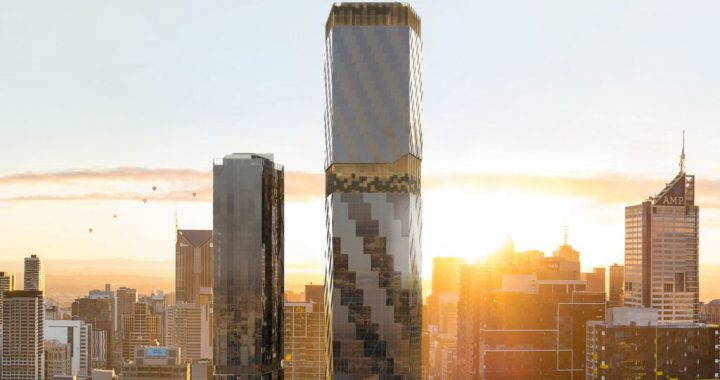 墨尔本丽思卡尔顿酒店高层建筑与城市天际线